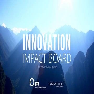 Innovation impact board presentation