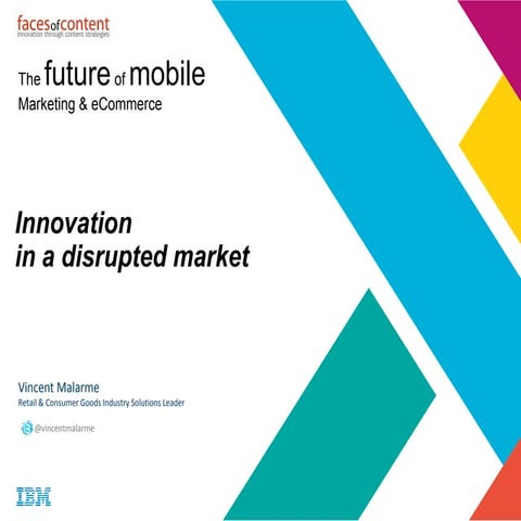 Innovation in a disrupted market