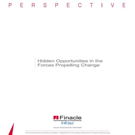 Innovation In Banking: Hidden Opportunities in the Forces Propelling Change