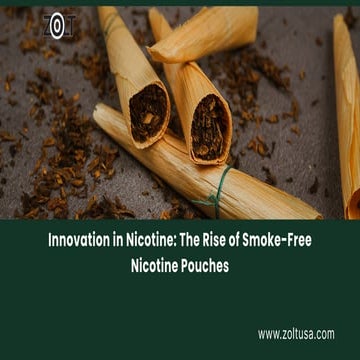 Innovation in Nicotine The Rise of Smoke-Free Nicotine Pouches