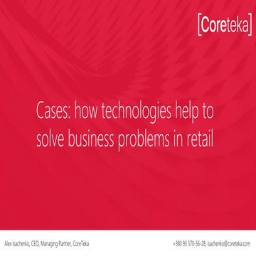 Innovation in retail | CoreTeka