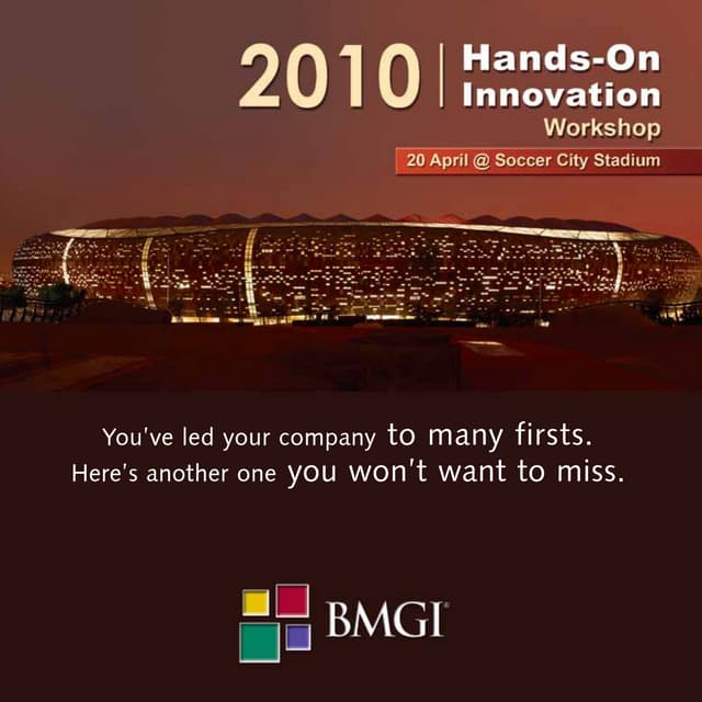 Innovation invite & agenda