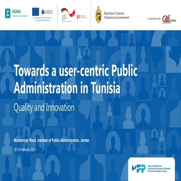 Innovation lab-IPA - User-centric public administration in Tunisia - 02-2025....