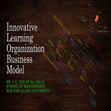 Innovation organizational learning driven business model