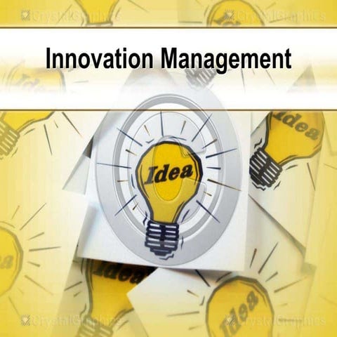 Innovation management