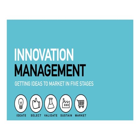 Innovation Management - 5 stage approach