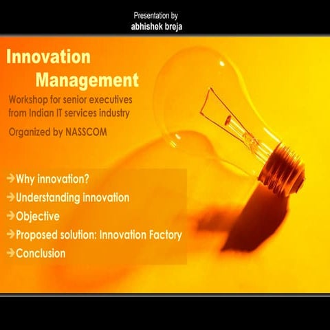 Innovation Management To Share