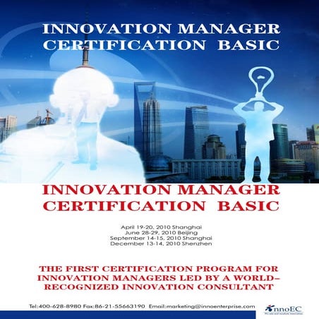 Innovation Manager Certification Basic
