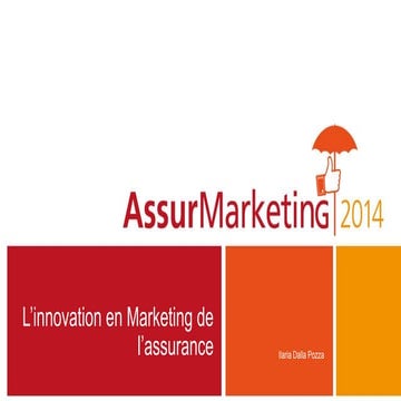 Innovation Marketing en assurance | PDF