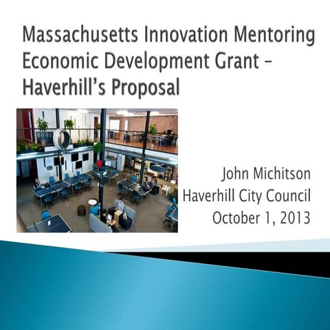 Innovation mentoring grant proposal 100113 rev 1