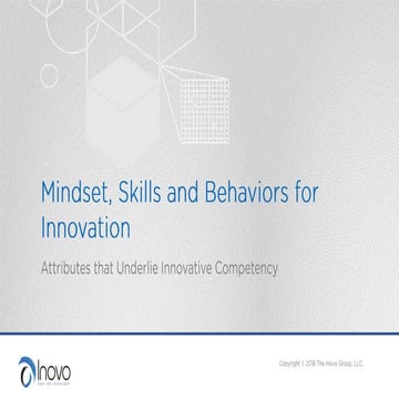 Innovation Proficiencies