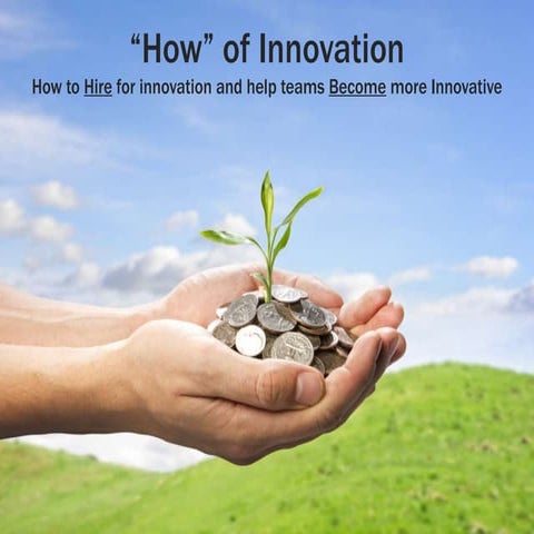HOW of Innovation