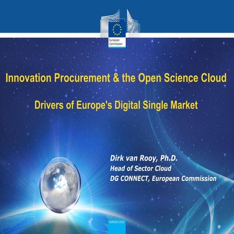Helix Nebula Science Cloud Pilot Phase, 6 February 2018, Bologna, Italy