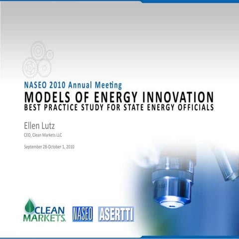 Models of Energy Innovation