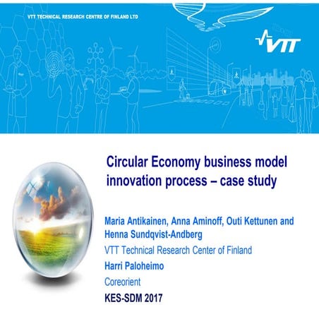 Circular Economy business model Innovation process | PDF