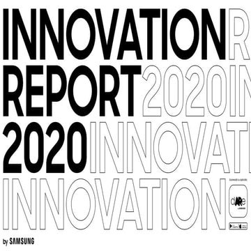 Innovation report 2020 by Samsung