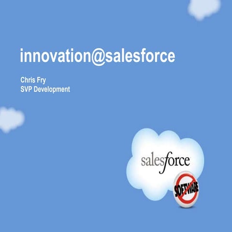 Innovation@salesforce