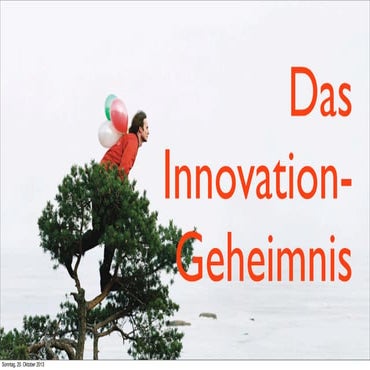 Keynote "Innnovationsgeheimnis" von Matthias Horx beim Entrepreneurship Summi...