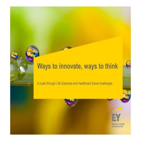 Buisines model innovation - Is Healthcare falling behind?