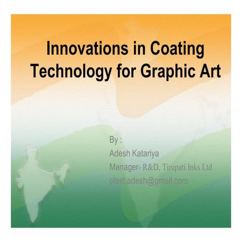 Innovations in coating technology for graphic art