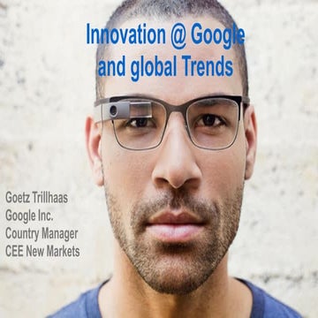 Trillhaas Goetz. Innovations in Google and Global Digital Trends