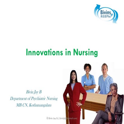 Innovations in nursing