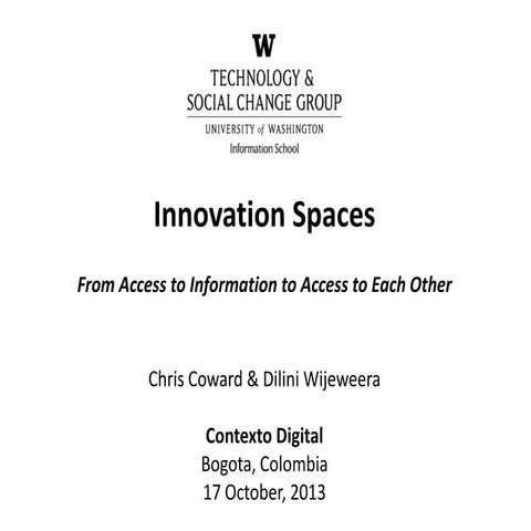 Innovation Spaces - English
