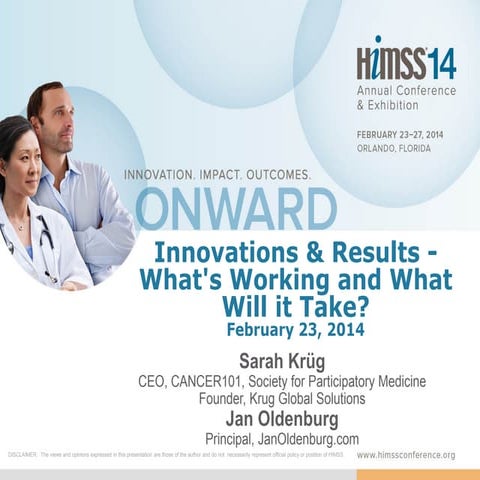 Innovations & Results: What's Working and What Will it Take?