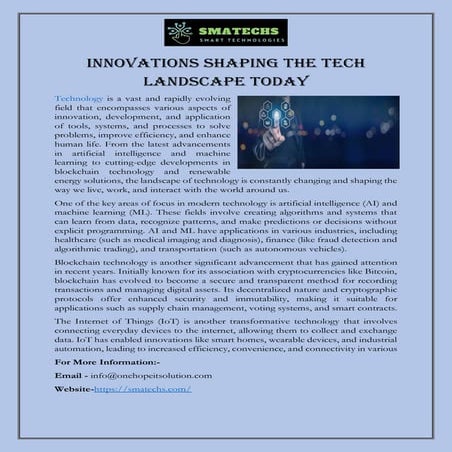 Innovations Shaping the Tech Landscape Today.pdf