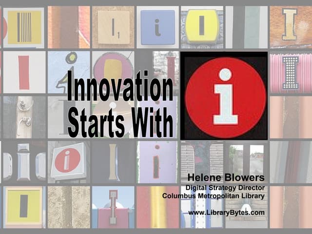 Innovation Start with "I"