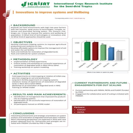 Innovations to improve systems and wellbeing