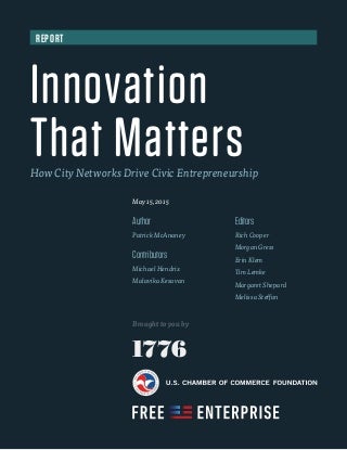 Innovation that Matters