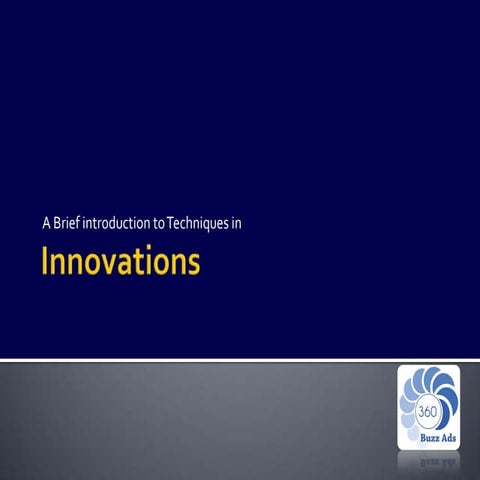 Innovation Techniques