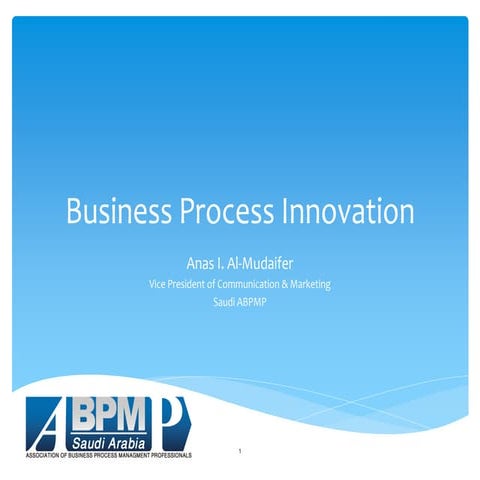 Business Process Innovation