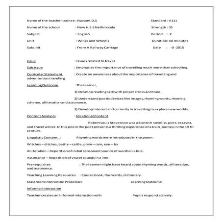 Innovative lesson paln | PPTX