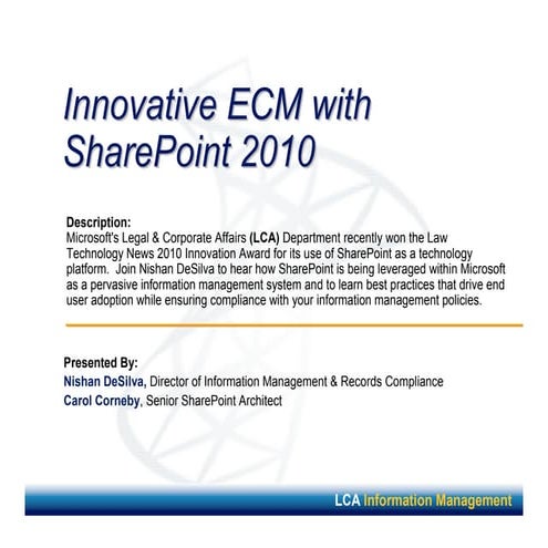 Innovative_ecm_with_sharepoint_2010