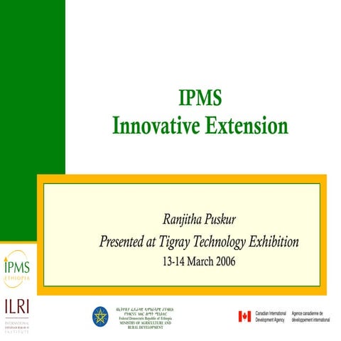  IPMS innovative extension