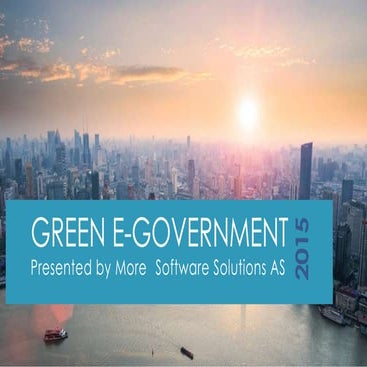 Sustainable Green e-Government
