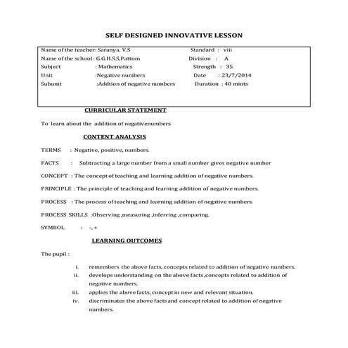 Innovative lesson plan (1)