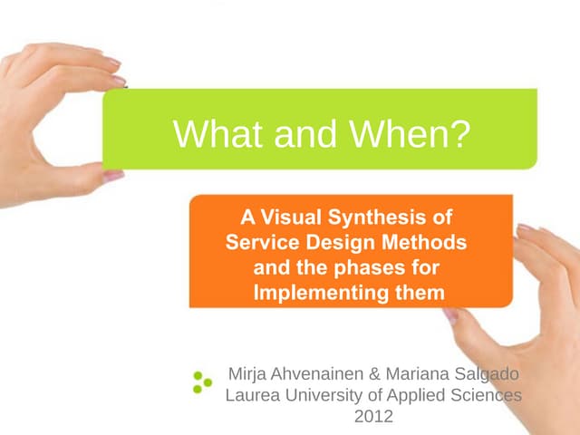 A visual synthesis of visual design methods