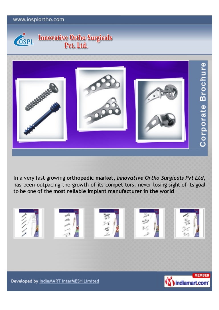 Innovative Ortho Surgicals Private Limited, Vadodara ...