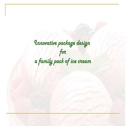 Innovative package design final