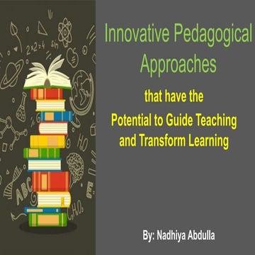 Innovative pedagigies and skills | PPTX