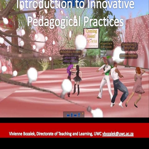 Innovative pedagogies