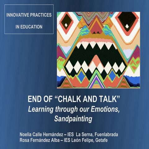 Innovative practice- Sand Painting