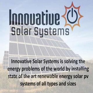 Innovative solarsystems