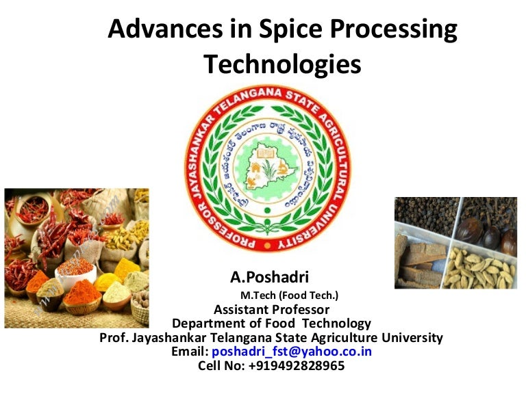 Advances in spice processing