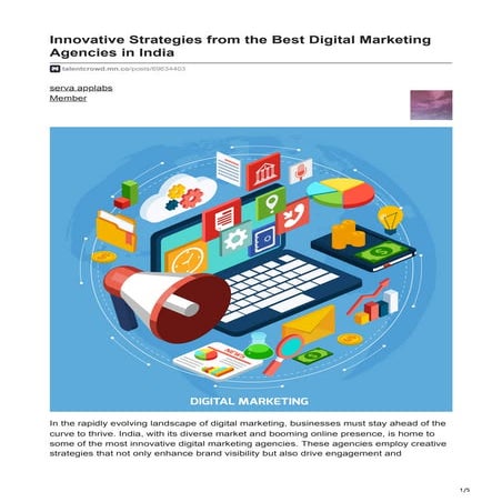 Innovative Strategies from the Best Digital Marketing Agencies in India.pdf