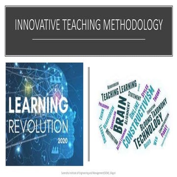 Innovative teaching methodology