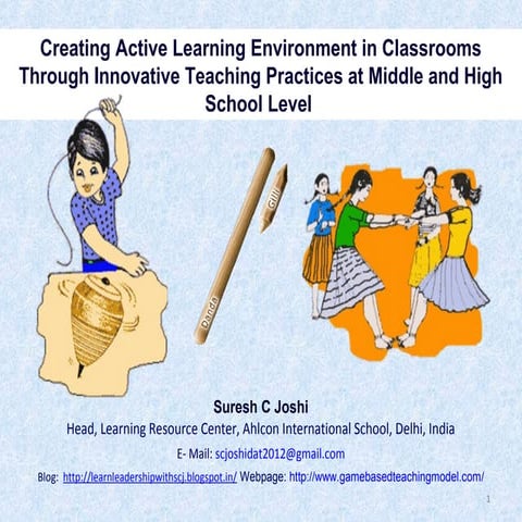 Innovative teaching practices at middle and high school level | PPT